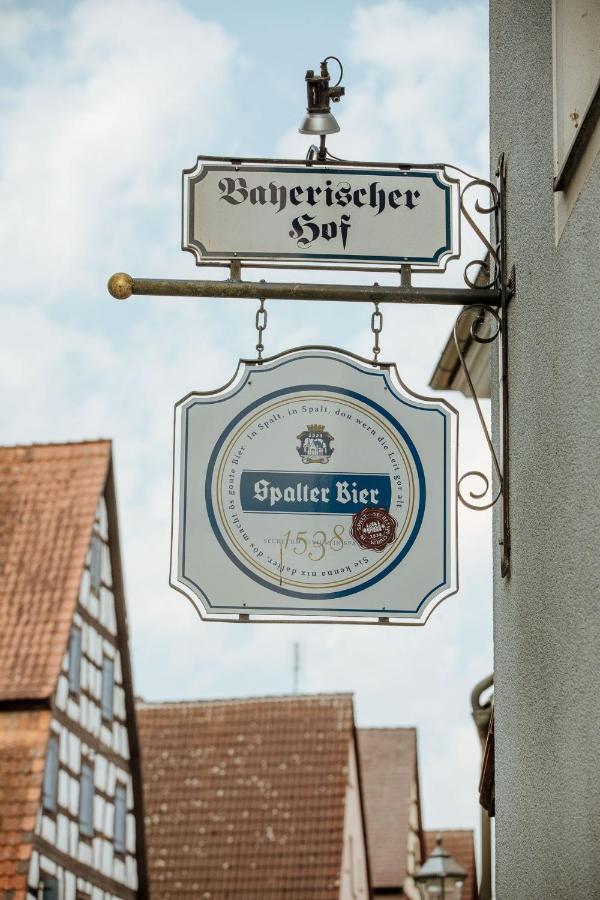 Hotel Bayerischer Hof Spalt Exteriér fotografie